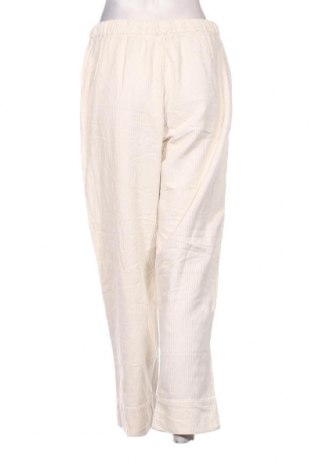 Pantaloni de velvet de femei, Mărime M, Culoare Alb, Preț 17,17 Lei