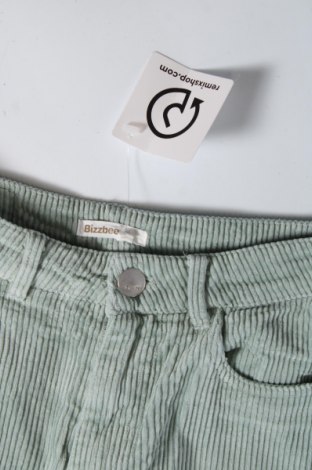 Pantaloni de velvet de femei Bizzbee, Mărime XXS, Culoare Verde, Preț 12,40 Lei