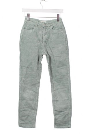 Дамски джинси Bizzbee, Размер XXS, Цвят Зелен, Цена 4,64 лв.
