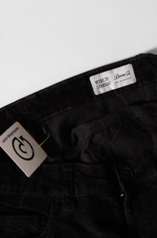 Pantaloni de velvet de femei Denim Co., Mărime M, Culoare Negru, Preț 17,17 Lei