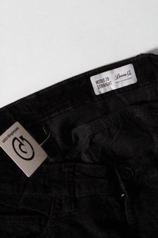 Damskie sztruksy Denim Co., Rozmiar M, Kolor Czarny, Cena 18,55 zł