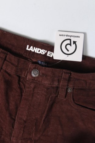 Pantaloni de velvet de femei Land's End, Mărime M, Culoare Maro, Preț 13,35 Lei