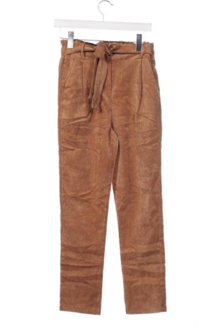 Pantaloni de velvet de femei Lola Liza, Mărime XS, Culoare Maro, Preț 12,40 Lei