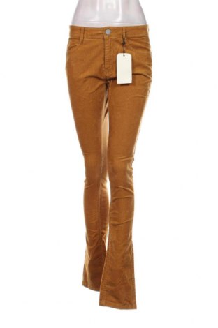 Pantaloni de velvet de femei Q/S by S.Oliver, Mărime S, Culoare Maro, Preț 286,18 Lei