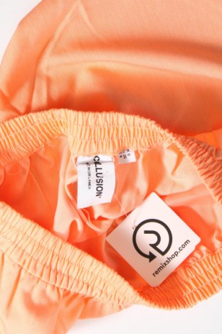 Γυναικείο κοντό παντελόνι Collusion, Μέγεθος S, Χρώμα Πορτοκαλί, Τιμή 6,68 €