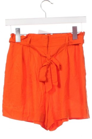 Дамски къс панталон H&M, Размер XS, Цвят Червен, Цена 19,00 лв.