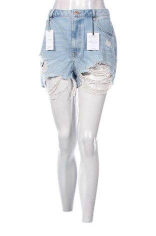 Дамски къс панталон New Look, Размер XL, Цвят Син, Цена 12,40 лв.