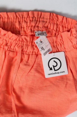 Γυναικείο κοντό παντελόνι Pimkie, Μέγεθος XS, Χρώμα Πορτοκαλί, Τιμή 15,98 €