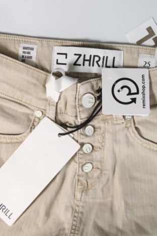 Pantaloni scurți de femei Zhrill, Mărime S, Culoare Bej, Preț 21,32 Lei