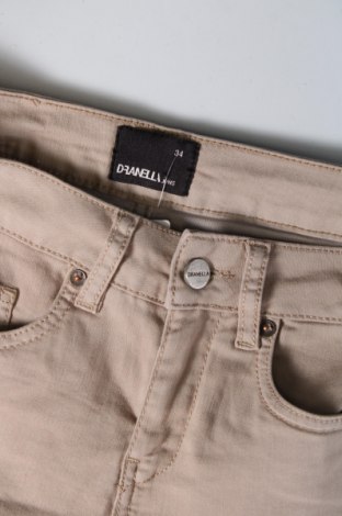 Дамски панталон Dranella, Размер XS, Цвят Бежов, Цена 4,06 лв.