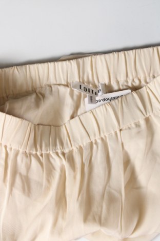 Pantaloni de femei Edited, Mărime S, Culoare Ecru, Preț 286,18 Lei