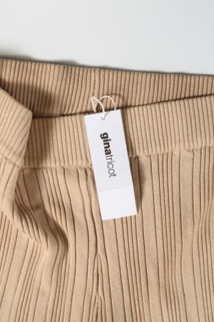 Дамски панталон Gina Tricot, Размер XL, Цвят Бежов, Цена 54,00 лв.