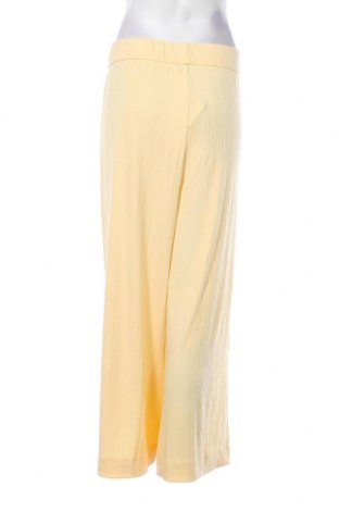 Pantaloni de femei Monki, Mărime XL, Culoare Galben, Preț 43,52 Lei