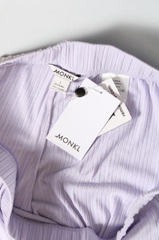 Pantaloni de femei Monki, Mărime L, Culoare Mov, Preț 161,18 Lei
