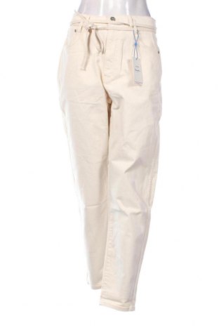 Pantaloni de femei Pepe Jeans, Mărime M, Culoare Ecru, Preț 480,26 Lei