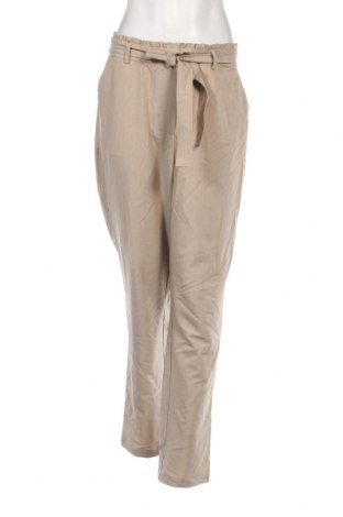 Pantaloni de femei Pieces, Mărime L, Culoare Bej, Preț 39,08 Lei