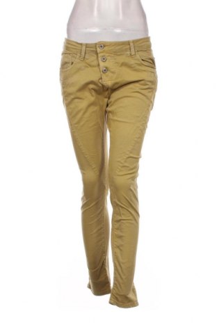 Дамски панталон Please, Размер S, Цвят Жълт, Цена 5,88 лв.