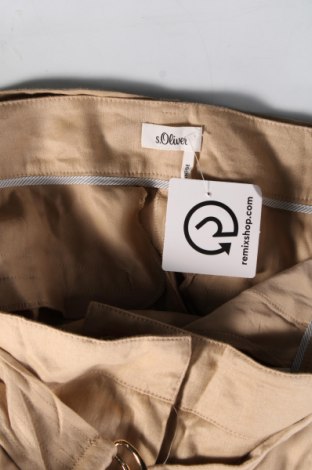 Дамски панталон S.Oliver, Размер XL, Цвят Бежов, Цена 87,00 лв.
