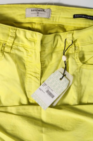 Дамски панталон Sandwich_, Размер L, Цвят Жълт, Цена 10,22 лв.