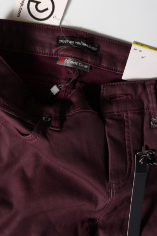 Dámské kalhoty  Street One, Velikost S, Barva Červená, Cena  139,00 Kč