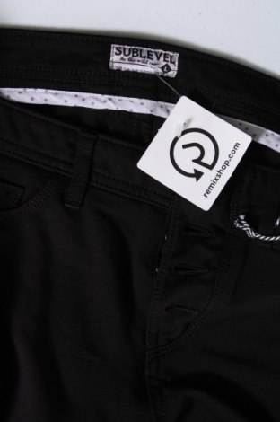 Γυναικείο παντελόνι Sublevel, Μέγεθος L, Χρώμα Μαύρο, Τιμή 6,64 €