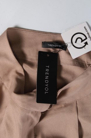 Дамски панталон Trendyol, Размер XS, Цвят Кафяв, Цена 11,52 лв.