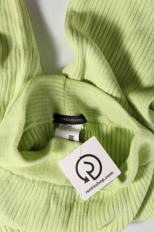 Дамски панталон Trendyol, Размер S, Цвят Зелен, Цена 87,00 лв.
