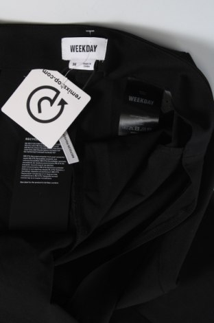 Dámske nohavice Weekday, Veľkosť S, Farba Čierna, Cena  4,23 €