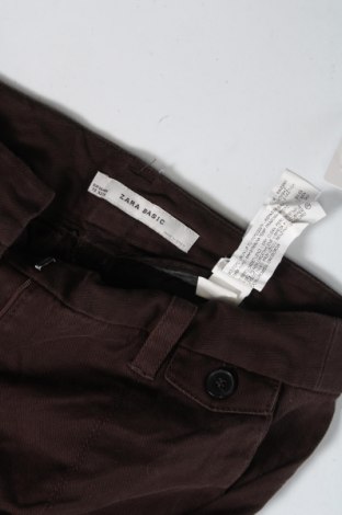 Pantaloni de femei Zara, Mărime XS, Culoare Maro, Preț 65,79 Lei
