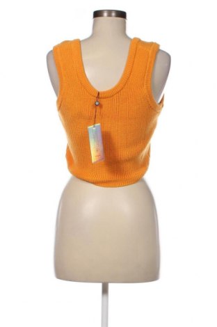 Γυναικείο αμάνικο μπλουζάκι Daisy Street, Μέγεθος XL, Χρώμα Πορτοκαλί, Τιμή 4,22 €