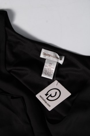 Γυναικείο αμάνικο μπλουζάκι Draper James, Μέγεθος XXL, Χρώμα Μαύρο, Τιμή 15,35 €