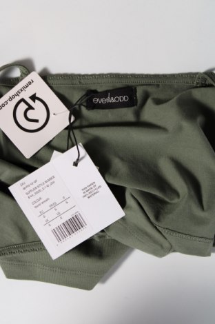 Γυναικείο αμάνικο μπλουζάκι Even&Odd, Μέγεθος S, Χρώμα Πράσινο, Τιμή 6,60 €