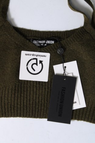 Tricou de damă Fashion Union, Mărime XS, Culoare Verde, Preț 20,99 Lei