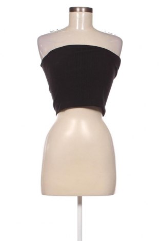 Γυναικείο αμάνικο μπλουζάκι Gina Tricot, Μέγεθος M, Χρώμα Μαύρο, Τιμή 5,29 €