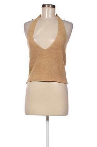 Γυναικείο αμάνικο μπλουζάκι Glamorous, Μέγεθος M, Χρώμα  Μπέζ, Τιμή 4,34 €
