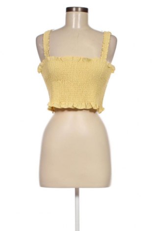 Γυναικείο αμάνικο μπλουζάκι Glamorous, Μέγεθος M, Χρώμα Κίτρινο, Τιμή 5,23 €