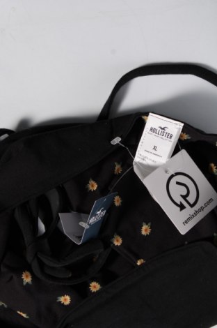 Γυναικείο αμάνικο μπλουζάκι Hollister, Μέγεθος XL, Χρώμα Μαύρο, Τιμή 4,93 €