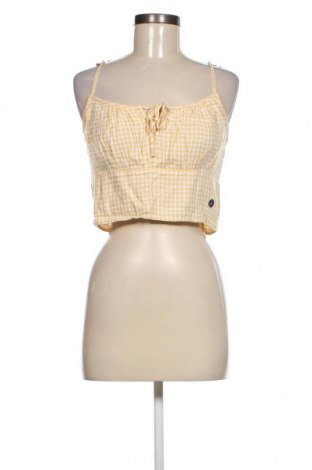 Γυναικείο αμάνικο μπλουζάκι Hollister, Μέγεθος L, Χρώμα Κίτρινο, Τιμή 3,29 €