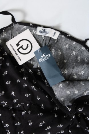 Γυναικείο αμάνικο μπλουζάκι Hollister, Μέγεθος M, Χρώμα Μαύρο, Τιμή 3,44 €