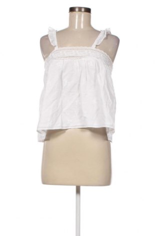 Γυναικείο αμάνικο μπλουζάκι Mango, Μέγεθος M, Χρώμα Λευκό, Τιμή 3,52 €
