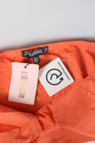 Γυναικείο αμάνικο μπλουζάκι Missguided, Μέγεθος L, Χρώμα Πορτοκαλί, Τιμή 2,49 €