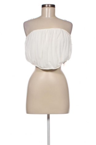 Γυναικείο αμάνικο μπλουζάκι Missguided, Μέγεθος L, Χρώμα Λευκό, Τιμή 2,71 €