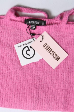 Γυναικείο αμάνικο μπλουζάκι Missguided, Μέγεθος M, Χρώμα Ρόζ , Τιμή 10,82 €