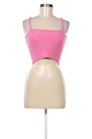 Γυναικείο αμάνικο μπλουζάκι Missguided, Μέγεθος M, Χρώμα Ρόζ , Τιμή 3,46 €