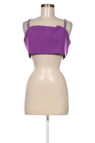 Γυναικείο αμάνικο μπλουζάκι Misspap, Μέγεθος XL, Χρώμα Βιολετί, Τιμή 2,99 €
