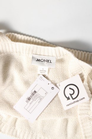 Γυναικείο αμάνικο μπλουζάκι Monki, Μέγεθος L, Χρώμα Λευκό, Τιμή 3,33 €
