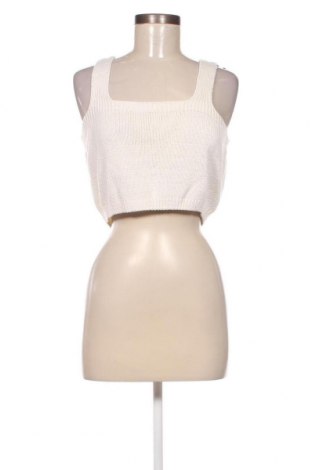 Γυναικείο αμάνικο μπλουζάκι Monki, Μέγεθος L, Χρώμα Λευκό, Τιμή 5,97 €