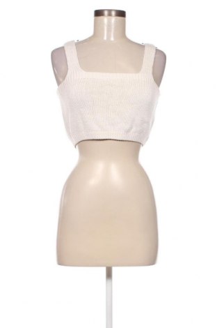 Γυναικείο αμάνικο μπλουζάκι Monki, Μέγεθος M, Χρώμα Λευκό, Τιμή 6,17 €