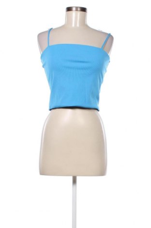 Γυναικείο αμάνικο μπλουζάκι Monki, Μέγεθος M, Χρώμα Μπλέ, Τιμή 4,80 €