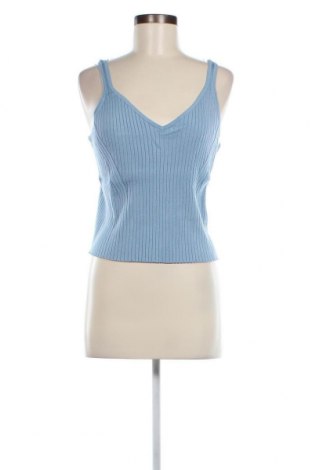 Γυναικείο αμάνικο μπλουζάκι Monki, Μέγεθος XL, Χρώμα Μπλέ, Τιμή 6,07 €